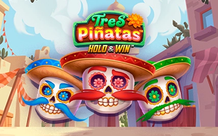 Tres Piñatas Hold & Win